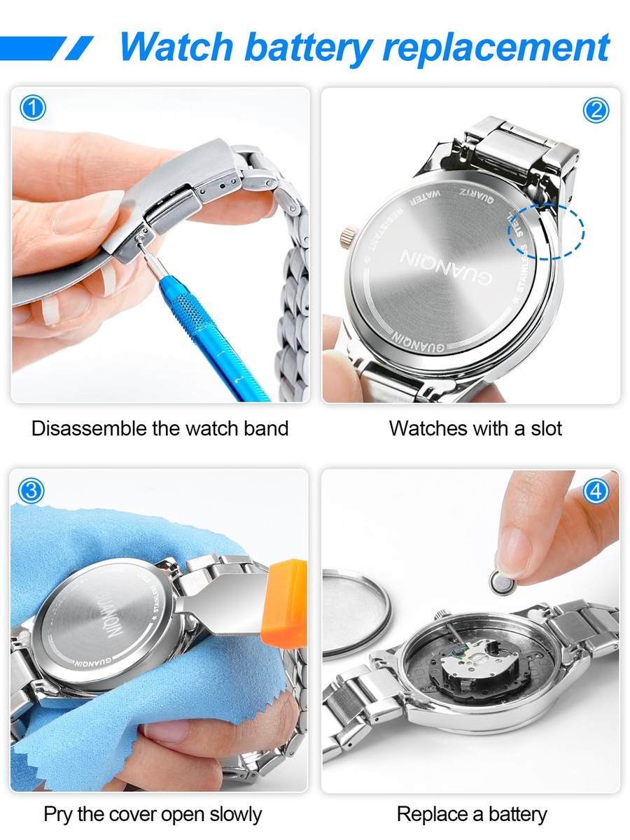 Perni Sostituzione Cinturino Kit Riparazione Orologi Utensili