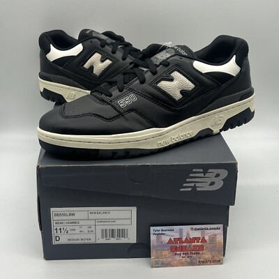 Size 11.5 - New Balance 550 Panda Brand New Og All Black White