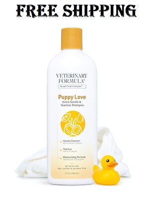 Veterinary Formula Smart Coat Complex Puppy Love Extra Gentle Tearless Shampoo, 