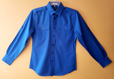 EXPRESS Men's Young Men Long Sleeve SHIRT Stretch Fitted Cotton Button Up Small