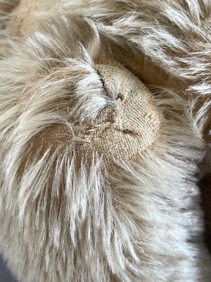 Large Antique Vintage Chiltern Hugmee Mohair Teddy Bear Needs Some