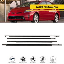 Set Of 4 Door Belt Moulding Weatherstrips For Toyota Prius 2010-2015 Front Rear