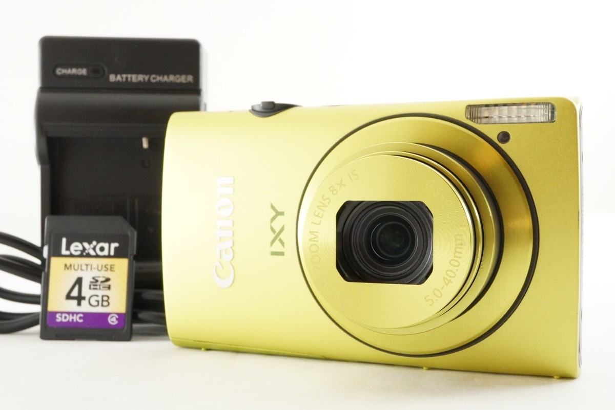 Canon IXY 600F Green With 4GB SDHC Card Compact Digital Canon IXY 600F Green With 4GB SDHC Card Compact Digital