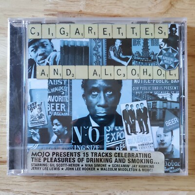 cigarettes and alcohol cd *BRAND NEW* CIGARETTES AND ALCOHOL John Lee Hooker, Jerry Lee Lewis & More  CD