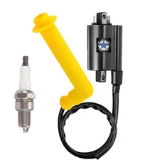 For HONDA Rincon 680 TRX680FA FGA 2006-2014 Ignition coil & Spark Plug Wire Cap