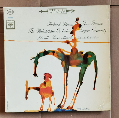 STRAUSS*Don Quixote* Ormandy Columbia US Stereo 2 eye Label DG-LP