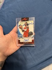 2025 Leaf Metal 1/1  Ja Morant Winter Wonderland Autographed Card