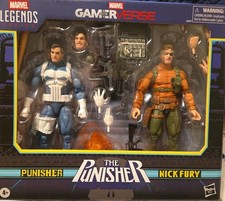 Marvel Legends Punisher vs Nick Fury 6  Gamerverse  bundle with Deadpool