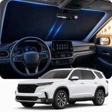 Cooling Ice-crystal Windshield Sun Shade For Honda Pilot 2016-2026 100 Sun Blo