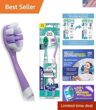 Gentle Touch Butter On Gums Toothbrush - Ideal for Sensitive Teeth 2 Pack 