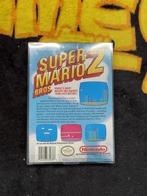 Super Mario Bros. 2 With Box & Styrofoam & Sleeve (Nintendo, NES 1988) + Case