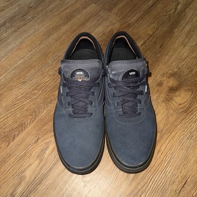 Vans Ultra Cush Pros Navy Blue/Grey skateboarding shoes #skateboarding #vans