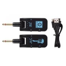 8 Channels Wireless System Rechargeable Transmitter Receiver For Electric Guitar