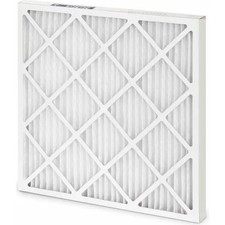 Pleated Air Filter,24 X 24 X 4",MERV 8,Standard Capacity,Wire Backed -Pkg Qty 6