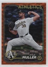 2024 Topps Update Orange Crackle Foilboard 193/299 Kyle Muller #US80 13c5