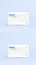 Coterie Diapers Size 1 8-12lbs 2Packs 33Diapers/Pack 66 Total 