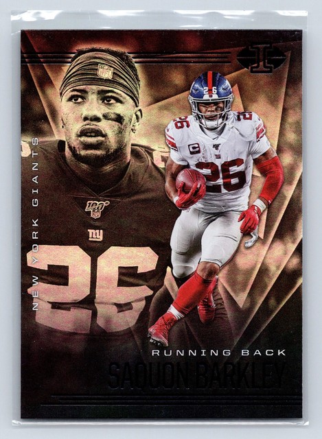 2020 Saquon Barkley Illusions #83 New York Giants Football Panini NM