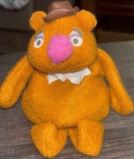 Vintage 1979 FISHER PRICE FOZZIE BEAR 865 Beanbag JIM HENSON MUPPETS Doll US53
