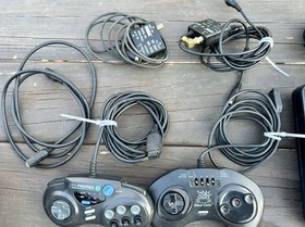 Sega Genesis Lot - 15 Games 1 Console 2 Controllers - Loose Items - The Tick!