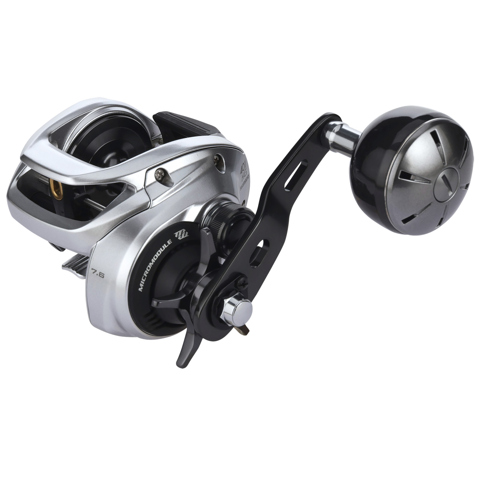 Shimano TRANX 400 B Left Hand Low Profile Reel (TRX401HGB) F