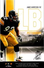 2024 Topps Signature Class FOOTBALL #48 James Harrison