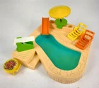 Fisher Price Little People Swimming Pool Vintage 1986 #2526
