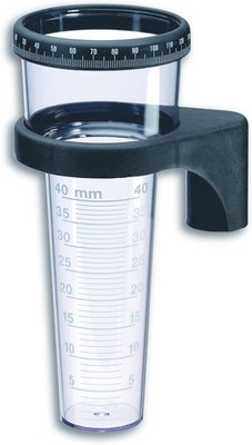 TFA Dostmann Regenmesser 471001 wetterfest robust Niederschlag Messbecher