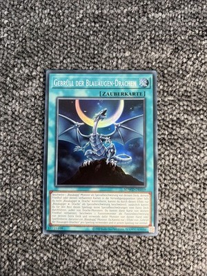 Yu-Gi-Oh! Gebrüll der Blauaugen-Drachen   SDWD-DE019   Super Rare   Deutsch   NM
