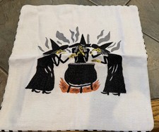 West Elm Halloween Pillow cover Witches brewing alabaster 20 photo prod sample
