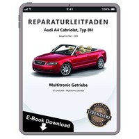 Audi A4 Cabrio (02-08) Instandsetzung Multitronic 01J 0AN Reparaturanleitung Pdf
