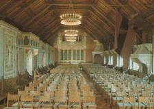 GDR postcard Wartburg Eisenach ballroom of the palace unused