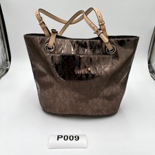 Michael Kors Jet Set Womens Handbag Metallic ...