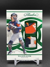 🔥👀 2025 Panini Flawless Dual Prospect Patch Walker Janek /5 Astros  👀🔥