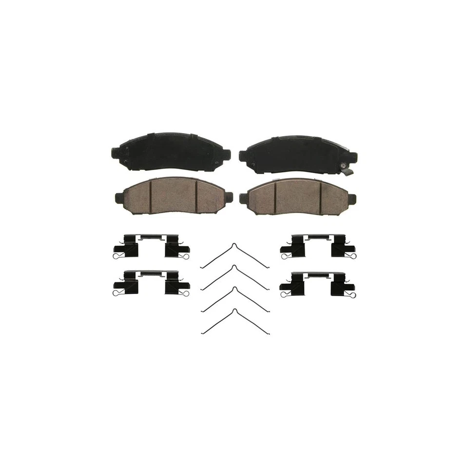 Juego de pastillas de freno de disco delanteras traseras para Nissan Pathfinder 2005-2012 Foto 3 de 4