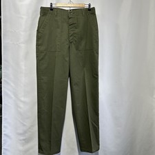 Vtg OG-507 Utility Durable Press Trousers Military Army Green Pants See Photos 