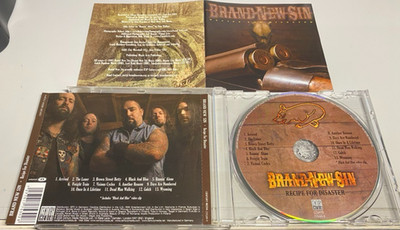 BRAND NEW SIN - ''RECIPE FOR DISASTER'' - RARE USA THRASH METAL  CD 2005