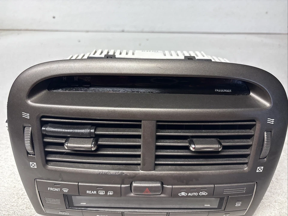 Interruptor de control de clima de calefacción de aire acondicionado Lexus LS430 2001-2006 con ventilación de aire OEM Foto 2 de 4