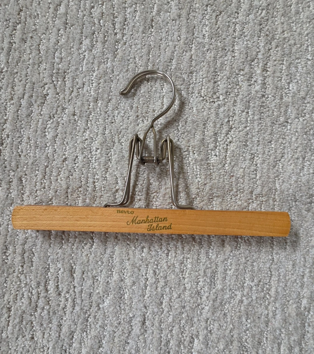50s vintage wood hanger made in usa　5本 1950s Wooden Clothes Hangers for sale | eBay