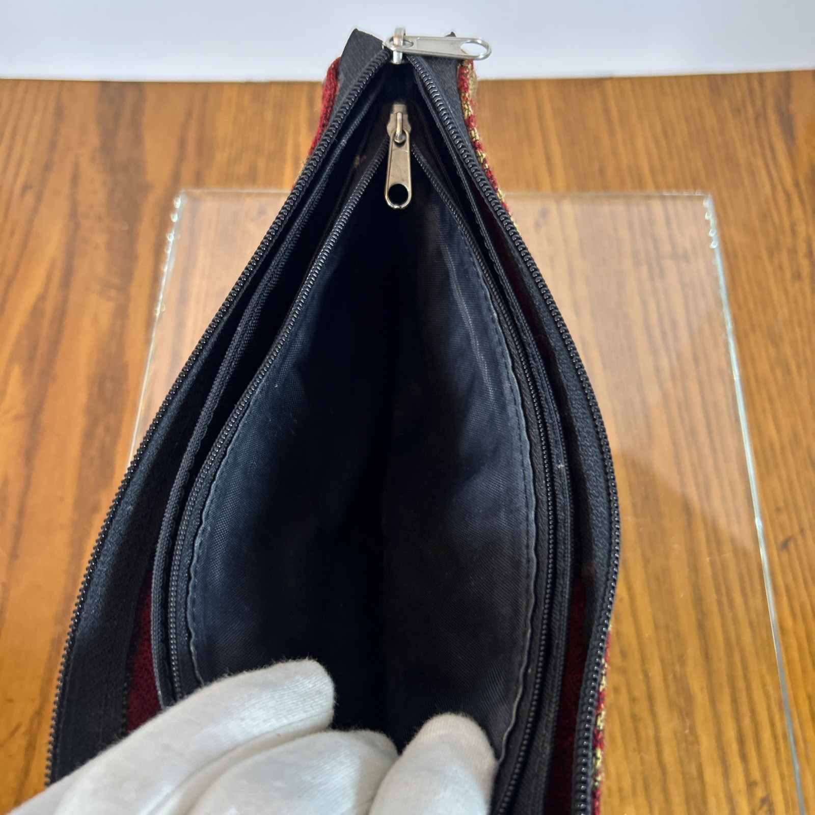 Pendleton Three Pocket Keeper 100% Wool Wristlet … - image 14