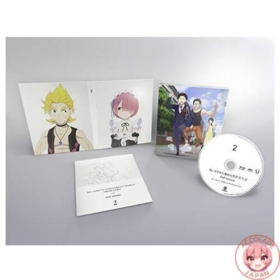 Re:Zero - Starting Life in Another World 2nd Season 2 Blu-ray Japan Import
