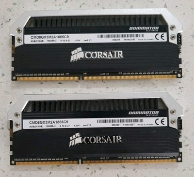 Corsair Dominator Platinum DDR3 CMD8GX3M2A1866C9 8GB kit (2X4GB) 1866MHz