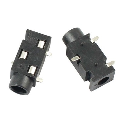 10Pcs 3.5mm Female Audio Connector 3 Pin SMT SMD Stereo Headphone Jack PJ320B