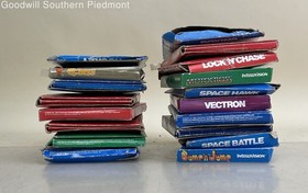 Lot of 18 Assorted Intellivision Games with Boxes - Tested