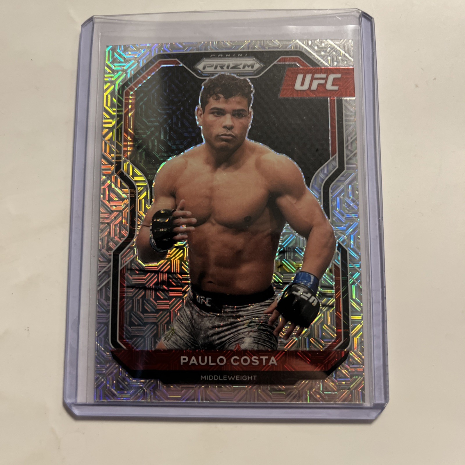 2021 UFC Prizm Paulo Costa Mojo /25 SSP SP