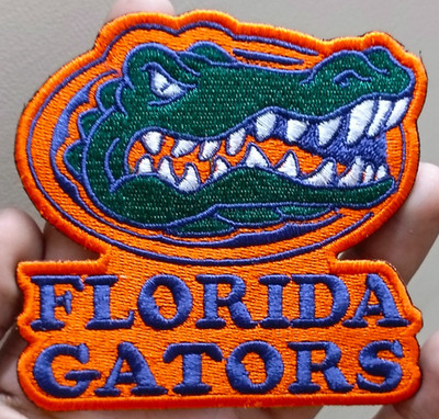 Florida Gators NCAA Team Logo Iron On Patch - Sew Patch - Embroidered Patch