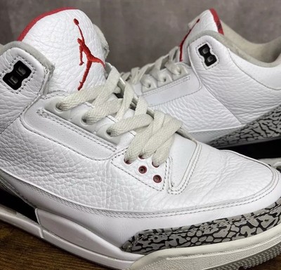 Size 9.5 - Jordan 3 Retro White Cement 2011