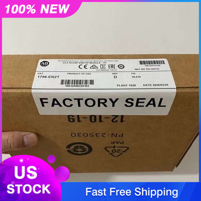 New Sealed AB 1756-EN2T /D ControlLogix EtherNet/IP 10/100 Bridge