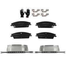 Rear Drilled Brake Rotorspads Kit For Chevy Silverado Gmc Sierra 1500 345mm Rear Drilled Brake Rotorspads Kit For Chevy Silverado Gmc Sierra 1500 345mm
