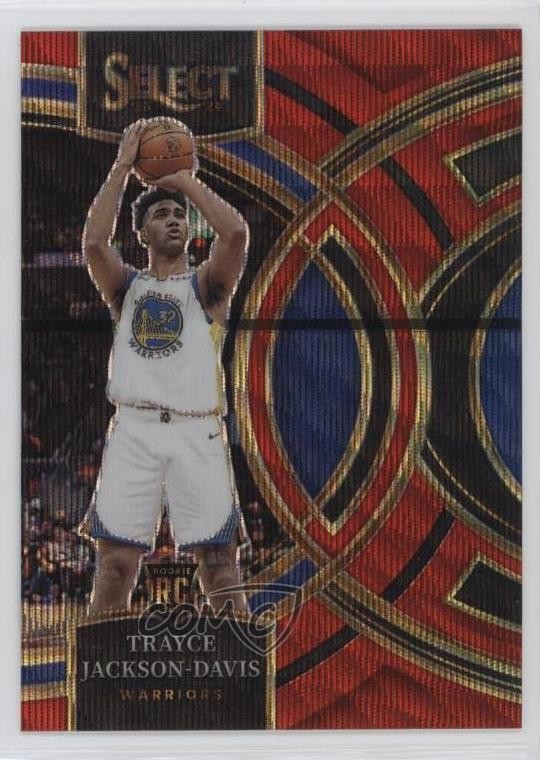 2023 Panini Select Premier Level Red Wave Prizm Trayce Jackson-Davis #117 1az7