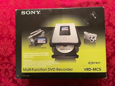 Sony VRD-MC5 DVDirect Multi-Function DVD Recorder - Tested w/ Power, AV Cables